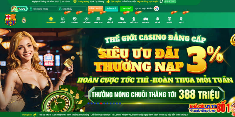 Lý do người chơi nên tham gia cá cược tại nhà cái TK88?